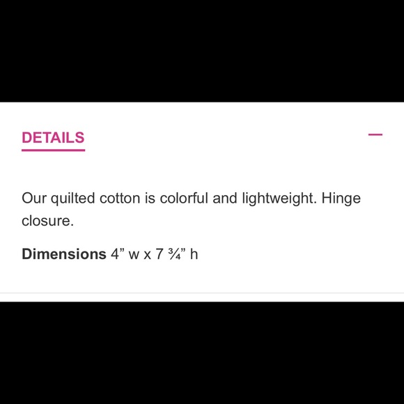 Vera Bradley sunglass sleeve. - Picture 4 of 4